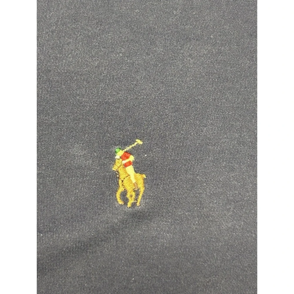 Men's Polo Ralph Lauren Size Large Navy Blue Classic Fit Polo Shirt